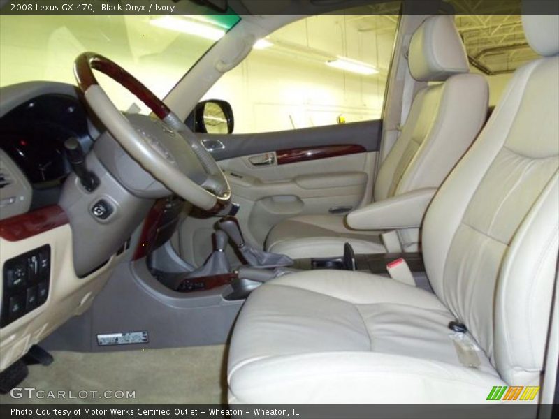 Black Onyx / Ivory 2008 Lexus GX 470