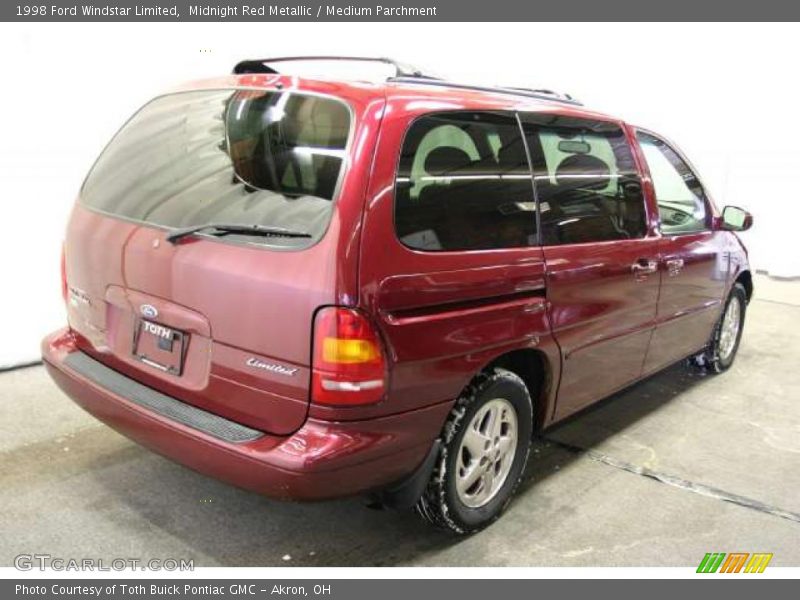  1998 Windstar Limited Midnight Red Metallic