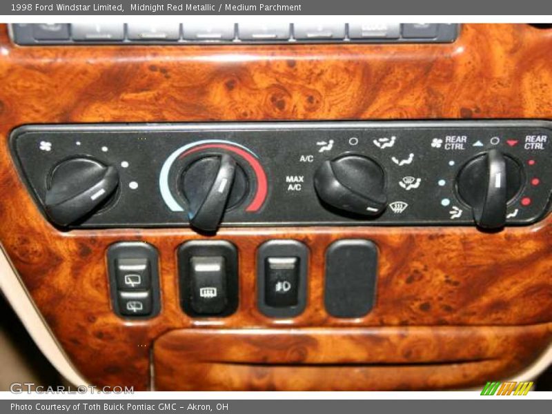 Controls of 1998 Windstar Limited