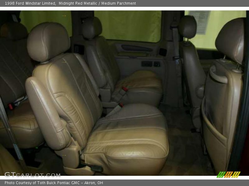 Midnight Red Metallic / Medium Parchment 1998 Ford Windstar Limited