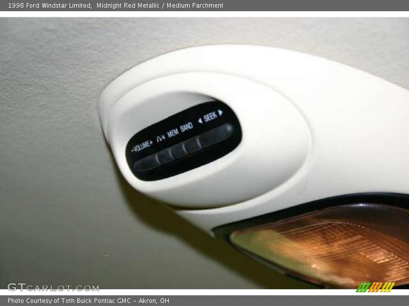 Midnight Red Metallic / Medium Parchment 1998 Ford Windstar Limited