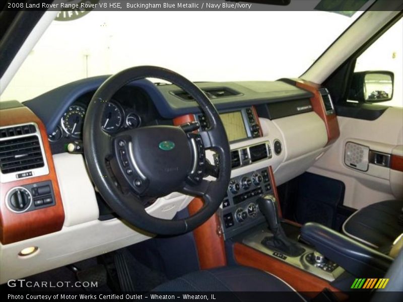 Dashboard of 2008 Range Rover V8 HSE
