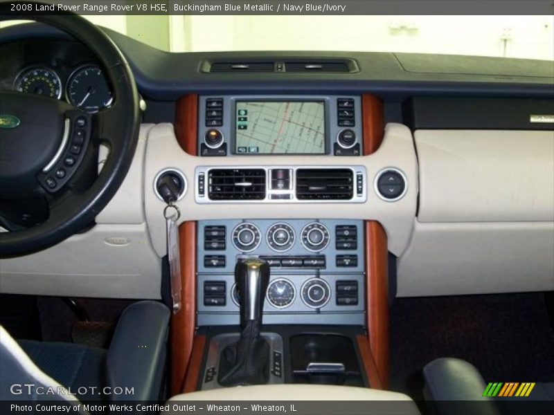 Controls of 2008 Range Rover V8 HSE