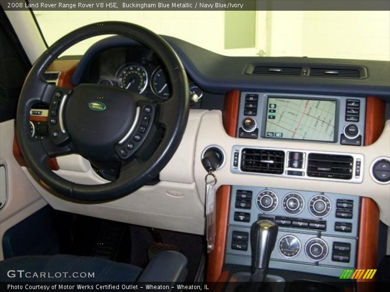 Controls of 2008 Range Rover V8 HSE