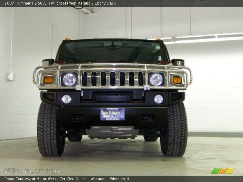 Twilight Maroon Metallic / Ebony Black 2007 Hummer H2 SUV
