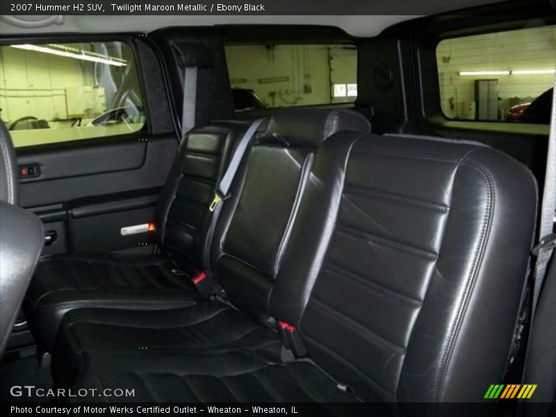 Twilight Maroon Metallic / Ebony Black 2007 Hummer H2 SUV