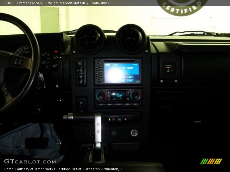 Twilight Maroon Metallic / Ebony Black 2007 Hummer H2 SUV