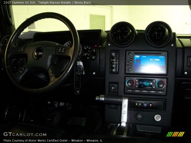 Twilight Maroon Metallic / Ebony Black 2007 Hummer H2 SUV