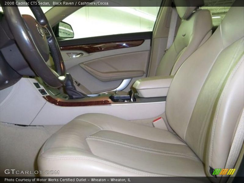  2008 CTS Sedan Cashmere/Cocoa Interior