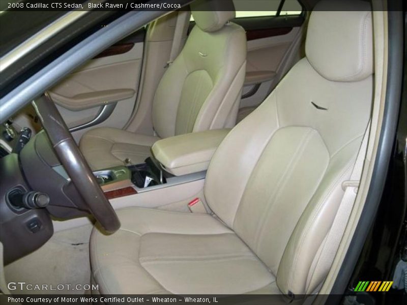 2008 CTS Sedan Cashmere/Cocoa Interior