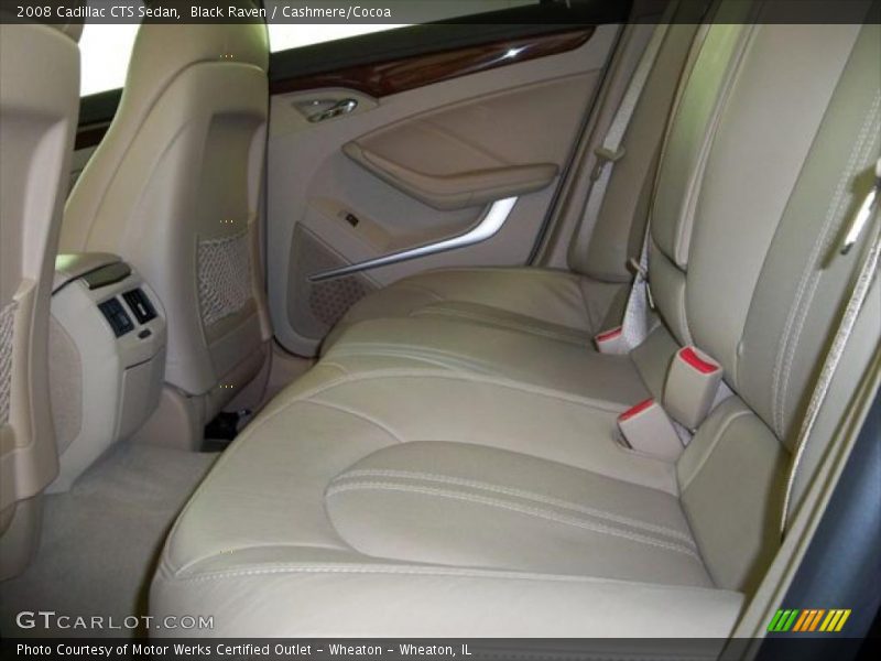  2008 CTS Sedan Cashmere/Cocoa Interior