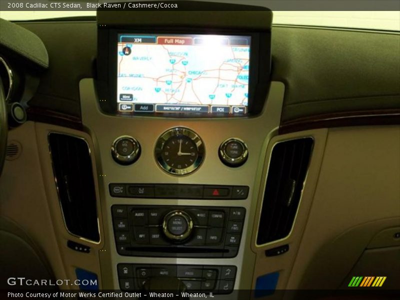 Controls of 2008 CTS Sedan