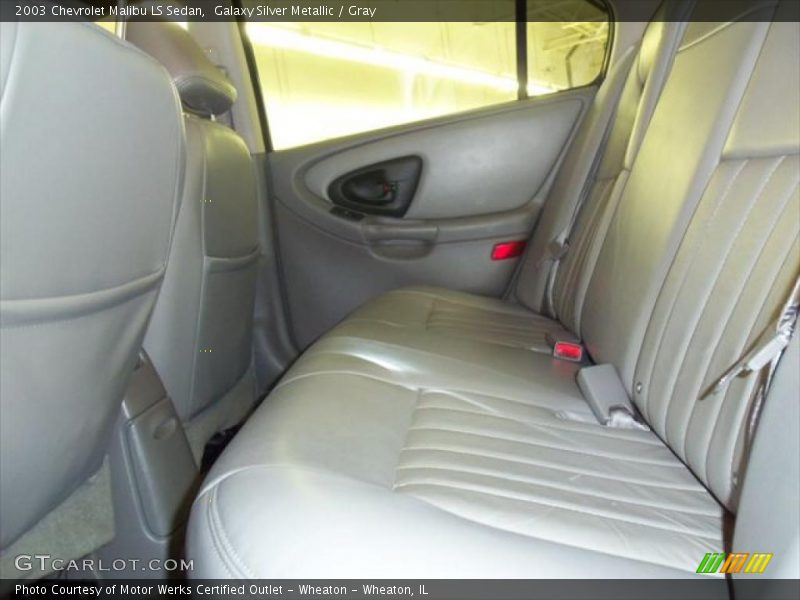 Galaxy Silver Metallic / Gray 2003 Chevrolet Malibu LS Sedan