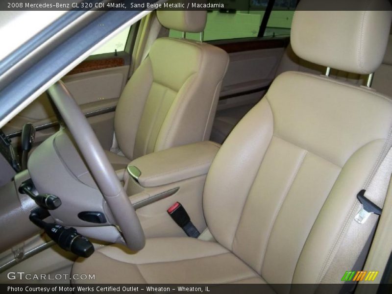 Sand Beige Metallic / Macadamia 2008 Mercedes-Benz GL 320 CDI 4Matic