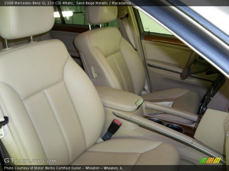 Sand Beige Metallic / Macadamia 2008 Mercedes-Benz GL 320 CDI 4Matic