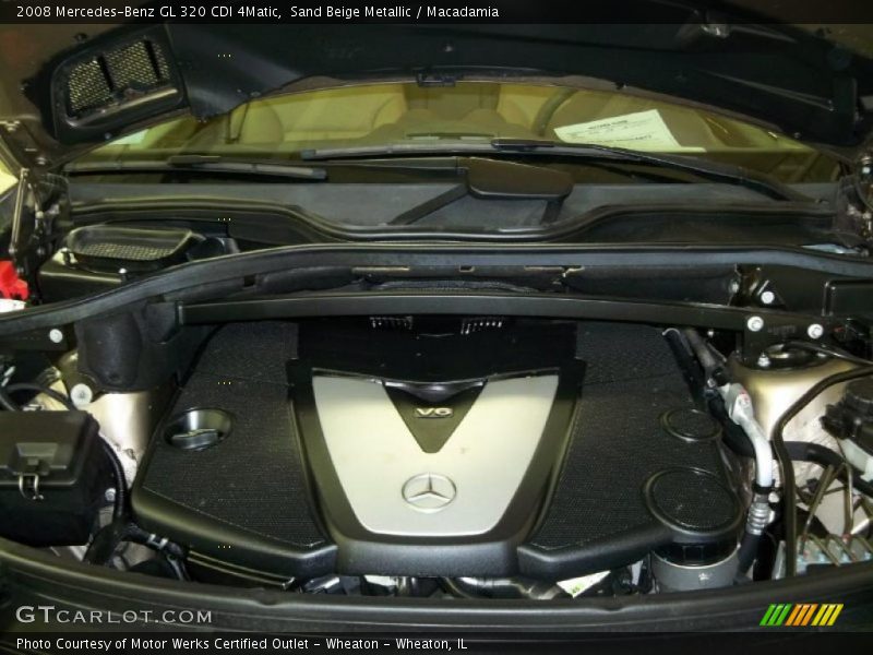 Sand Beige Metallic / Macadamia 2008 Mercedes-Benz GL 320 CDI 4Matic