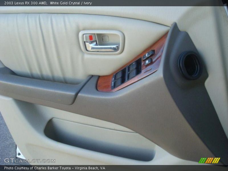 White Gold Crystal / Ivory 2003 Lexus RX 300 AWD