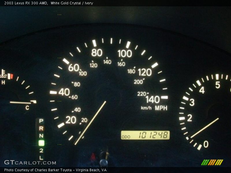 White Gold Crystal / Ivory 2003 Lexus RX 300 AWD