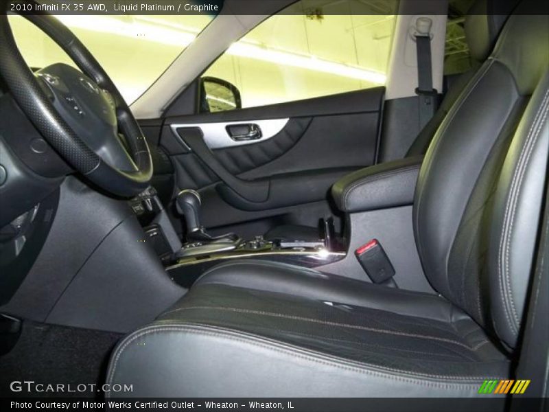 Liquid Platinum / Graphite 2010 Infiniti FX 35 AWD