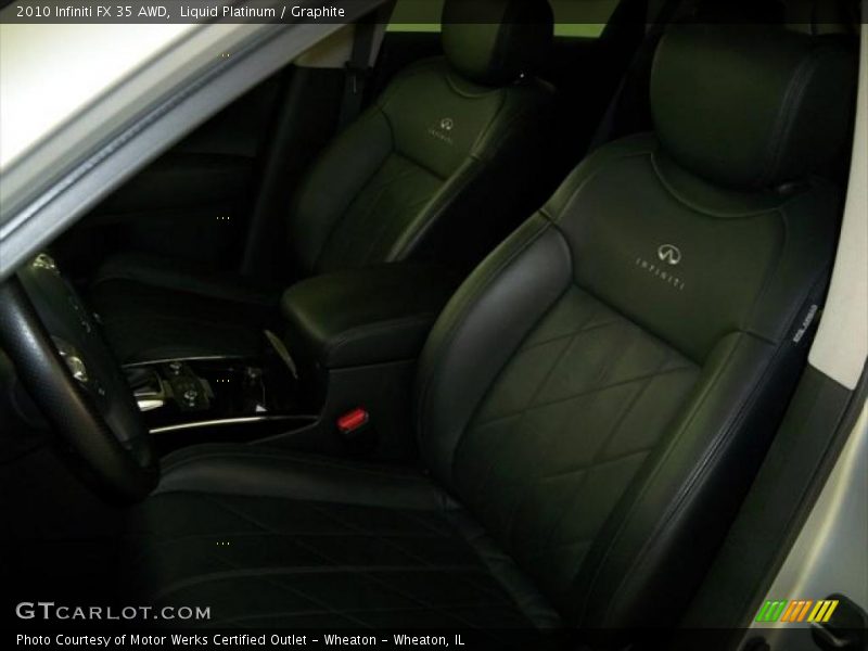 Liquid Platinum / Graphite 2010 Infiniti FX 35 AWD