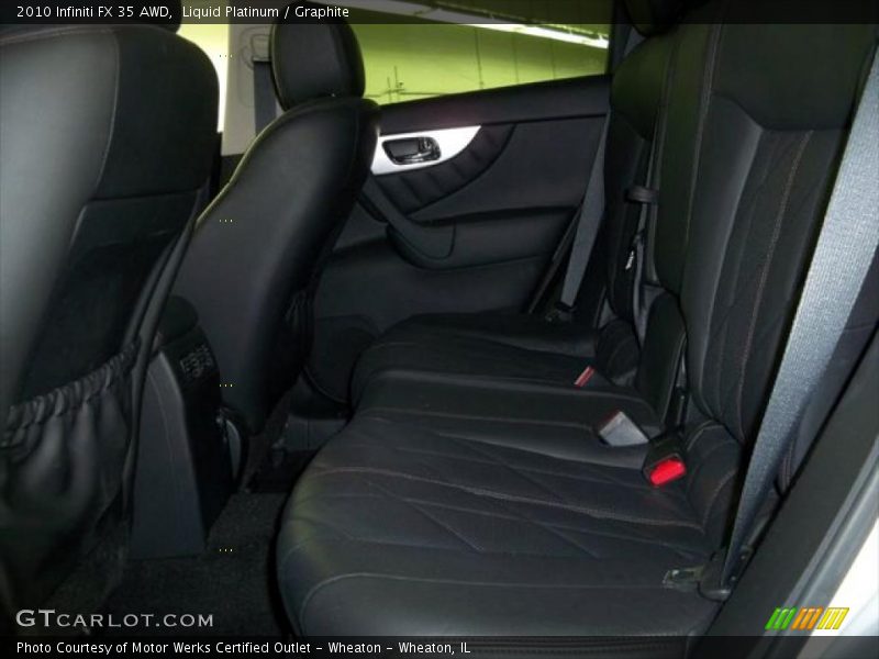 Liquid Platinum / Graphite 2010 Infiniti FX 35 AWD