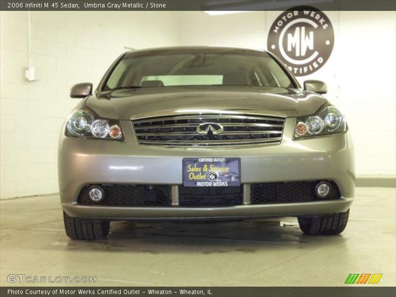 Umbria Gray Metallic / Stone 2006 Infiniti M 45 Sedan