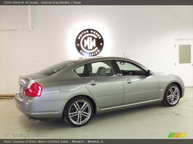 Umbria Gray Metallic / Stone 2006 Infiniti M 45 Sedan