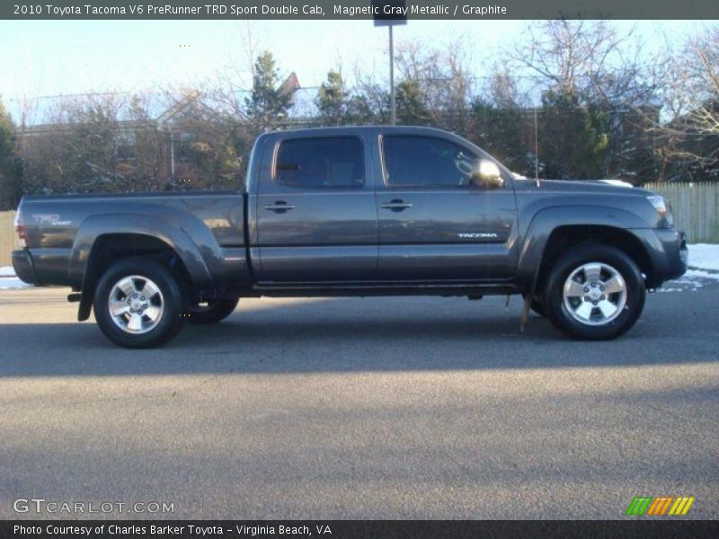 Magnetic Gray Metallic / Graphite 2010 Toyota Tacoma V6 PreRunner TRD Sport Double Cab