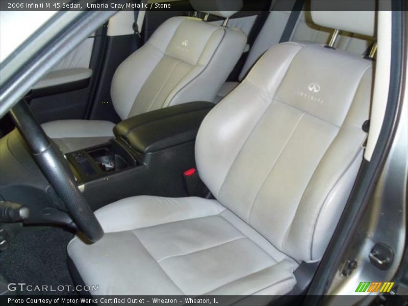 Umbria Gray Metallic / Stone 2006 Infiniti M 45 Sedan