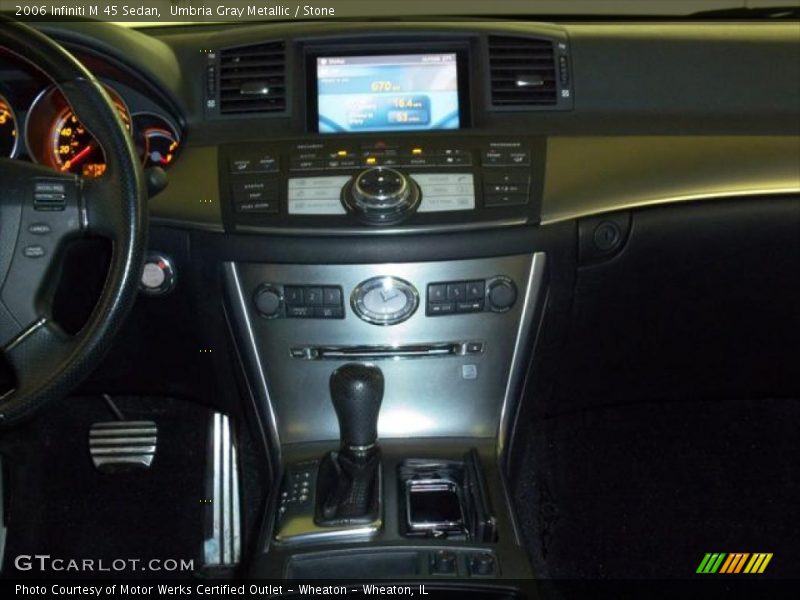 Umbria Gray Metallic / Stone 2006 Infiniti M 45 Sedan