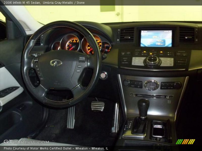 Umbria Gray Metallic / Stone 2006 Infiniti M 45 Sedan