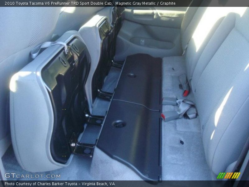  2010 Tacoma V6 PreRunner TRD Sport Double Cab Graphite Interior