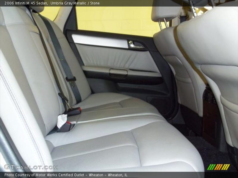 Umbria Gray Metallic / Stone 2006 Infiniti M 45 Sedan
