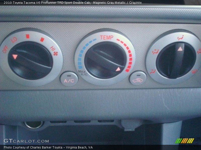 Magnetic Gray Metallic / Graphite 2010 Toyota Tacoma V6 PreRunner TRD Sport Double Cab