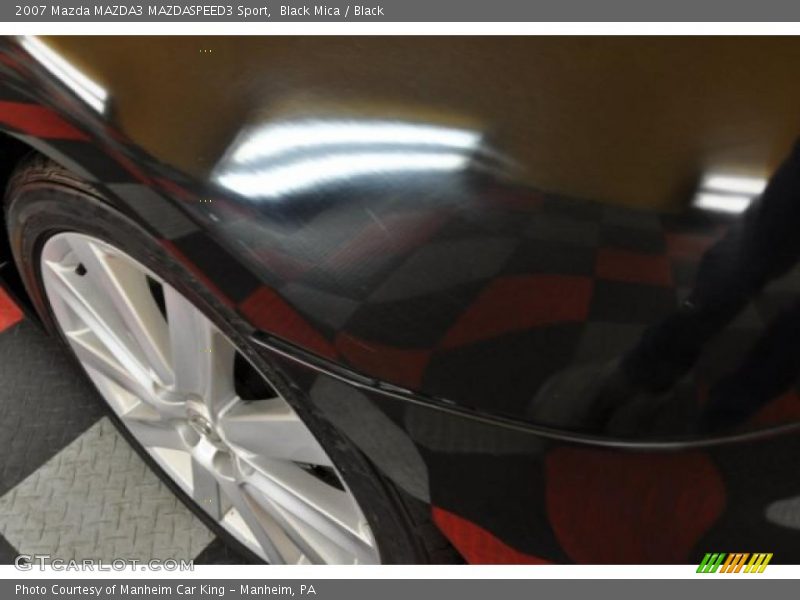 Black Mica / Black 2007 Mazda MAZDA3 MAZDASPEED3 Sport