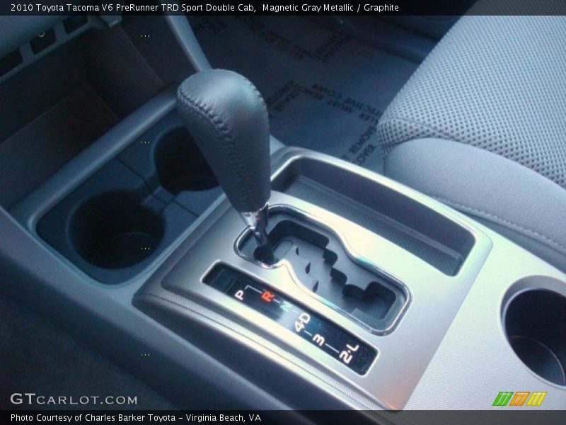  2010 Tacoma V6 PreRunner TRD Sport Double Cab 5 Speed ECT-i Automatic Shifter