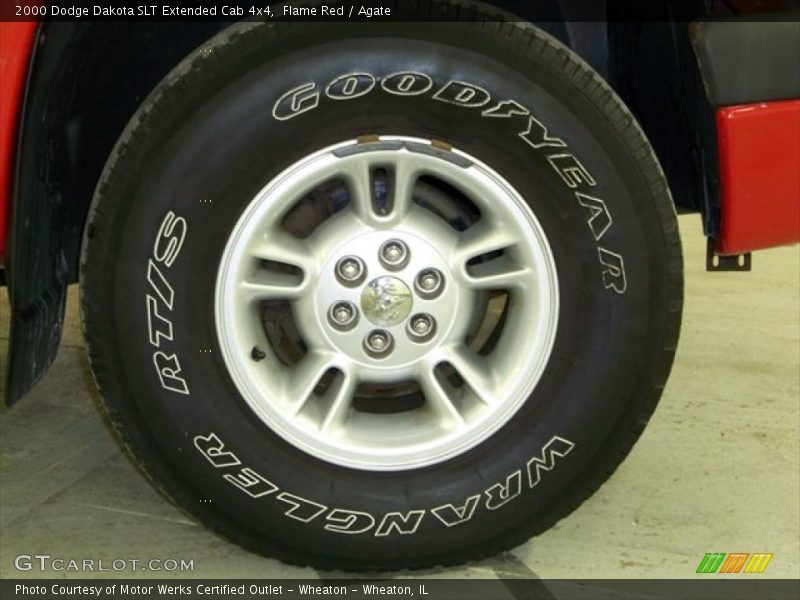  2000 Dakota SLT Extended Cab 4x4 Wheel