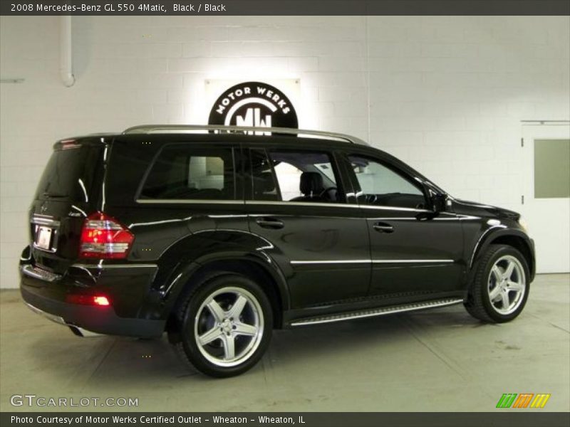 Black / Black 2008 Mercedes-Benz GL 550 4Matic