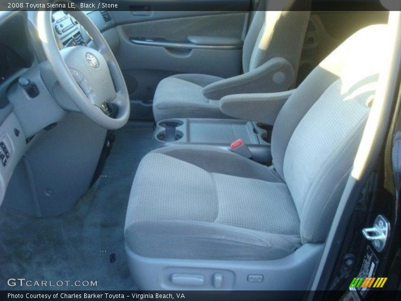 Black / Stone 2008 Toyota Sienna LE