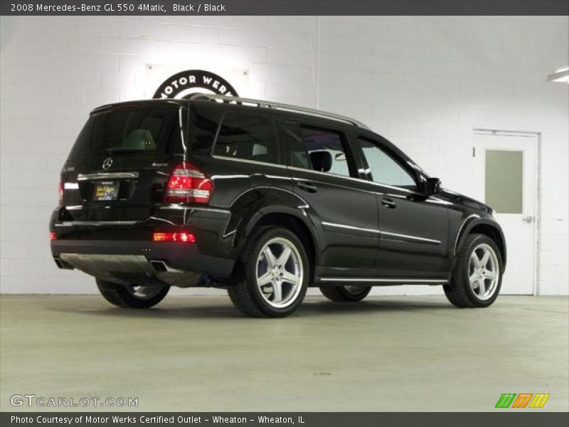 Black / Black 2008 Mercedes-Benz GL 550 4Matic
