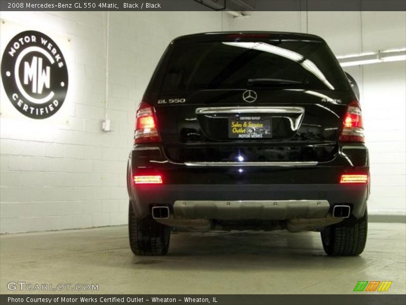 Black / Black 2008 Mercedes-Benz GL 550 4Matic