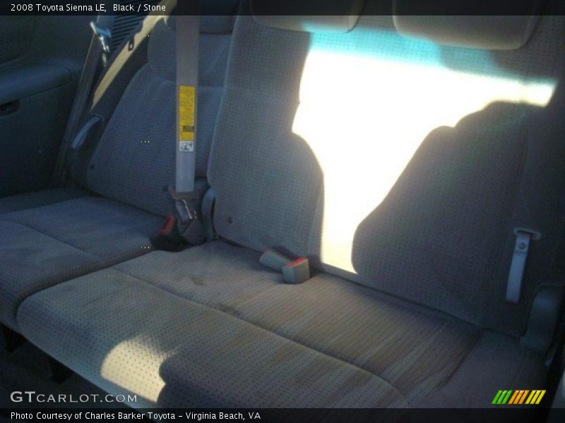 Black / Stone 2008 Toyota Sienna LE