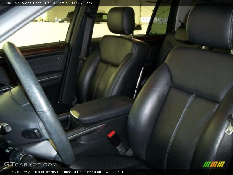Black / Black 2008 Mercedes-Benz GL 550 4Matic
