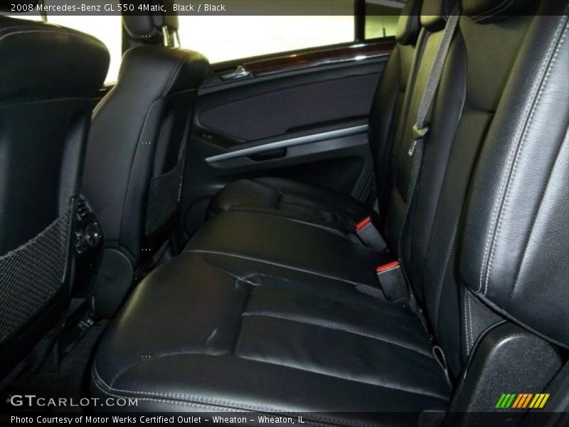 Black / Black 2008 Mercedes-Benz GL 550 4Matic