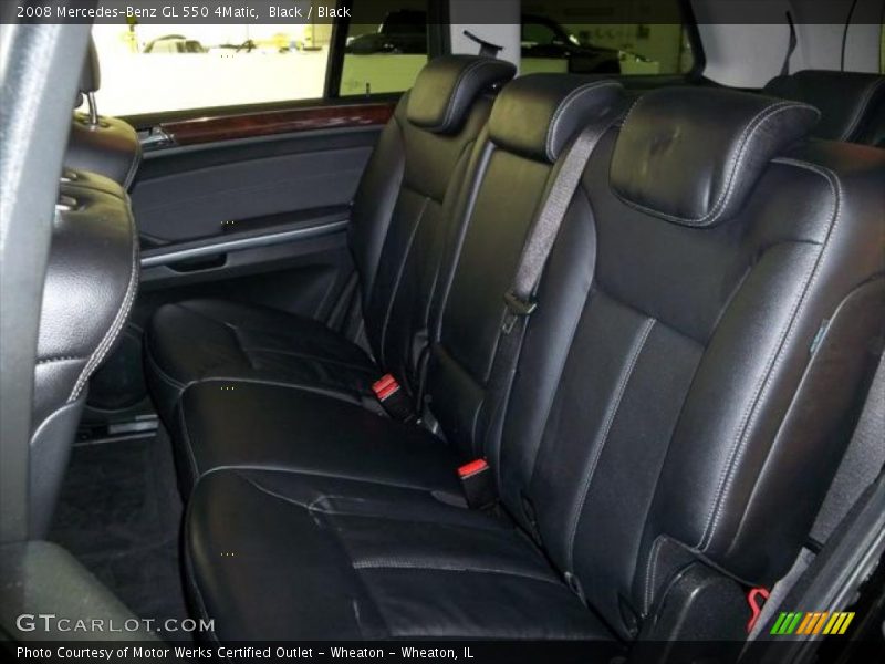 Black / Black 2008 Mercedes-Benz GL 550 4Matic