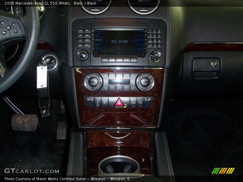 Black / Black 2008 Mercedes-Benz GL 550 4Matic