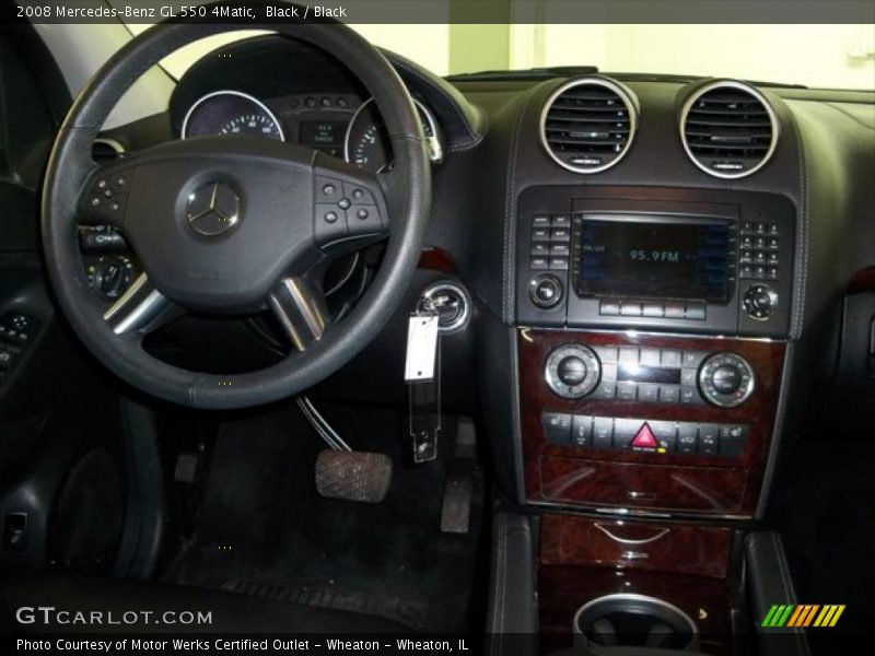 Black / Black 2008 Mercedes-Benz GL 550 4Matic