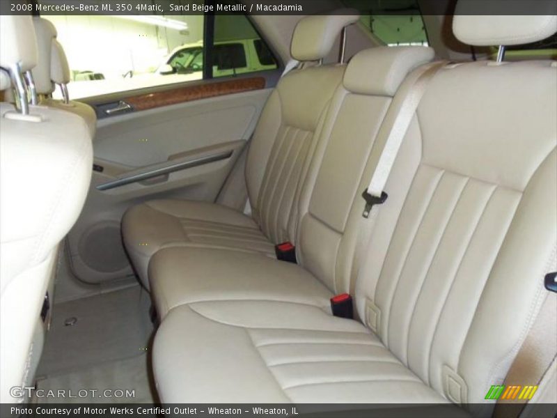 Sand Beige Metallic / Macadamia 2008 Mercedes-Benz ML 350 4Matic