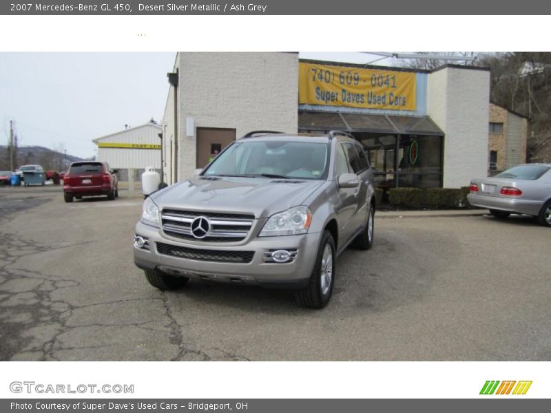 Desert Silver Metallic / Ash Grey 2007 Mercedes-Benz GL 450
