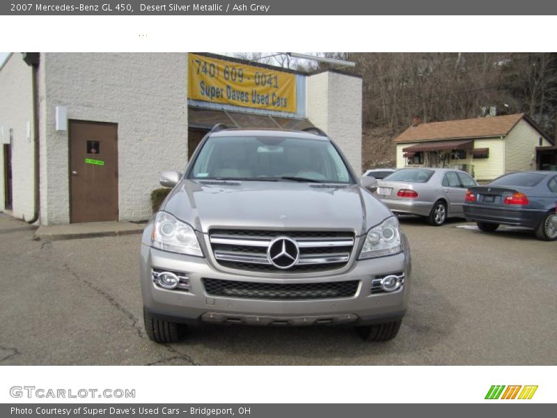 Desert Silver Metallic / Ash Grey 2007 Mercedes-Benz GL 450